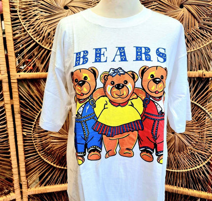 Brand New Vintage 80s Deadstock Bears T-Shirt - Yatva
