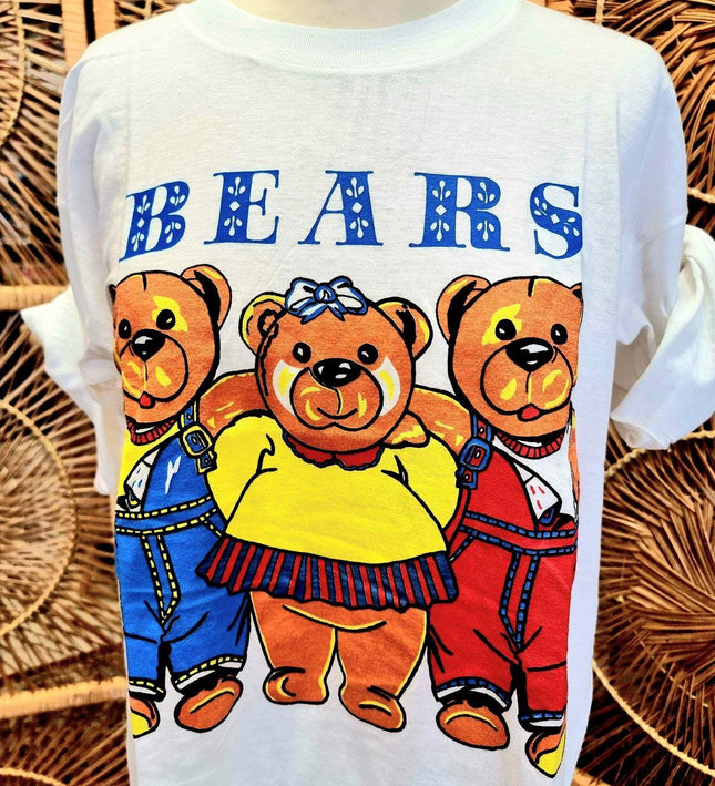 Brand New Vintage 80s Deadstock Bears T-Shirt - Yatva