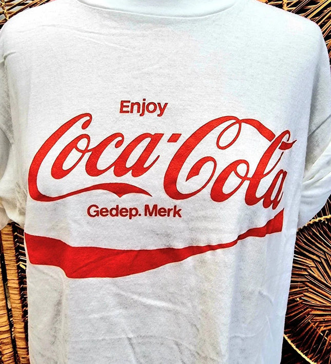 Brand New Vintage 80s Deadstock Coca Cola T-Shirt - Yatva