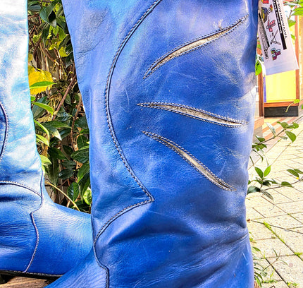 Brand New Vintage 80's Deadstock Leather Boots - Yatva