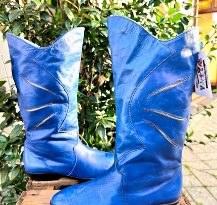 Brand New Vintage 80's Deadstock Leather Boots - Yatva