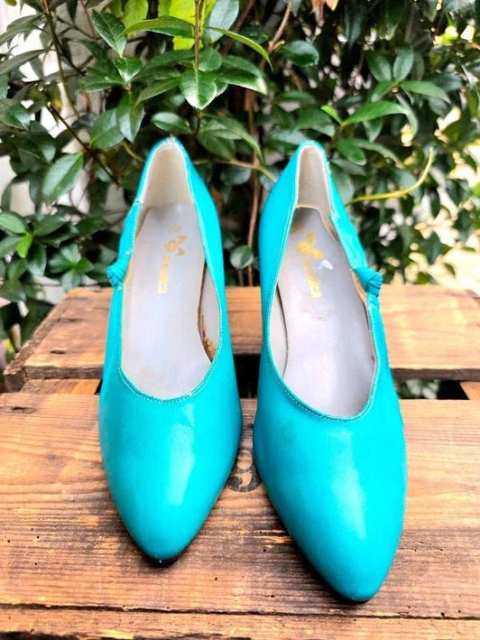 Brand New Vintage Angelica 80's Deadstock Heel Shoes - Yatva