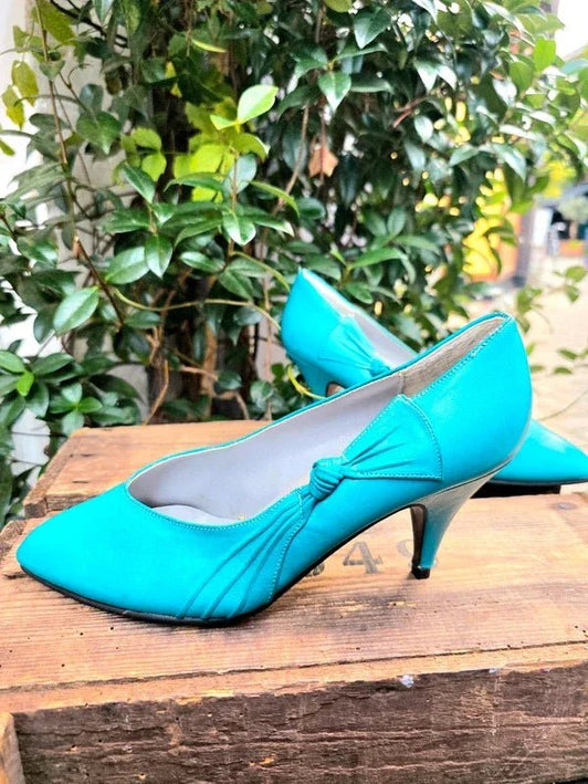 Brand New Vintage Angelica 80's Deadstock Heel Shoes - Yatva