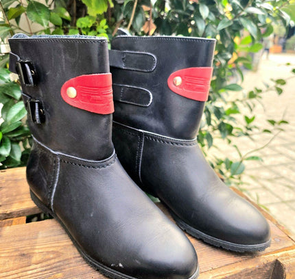 Brand New Vintage Deadstock Peed Ankle Boots - Yatva