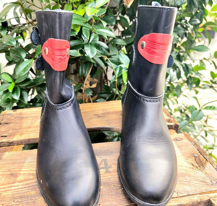 Brand New Vintage Deadstock Peed Ankle Boots - Yatva
