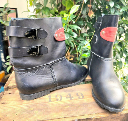 Brand New Vintage Deadstock Peed Ankle Boots - Yatva