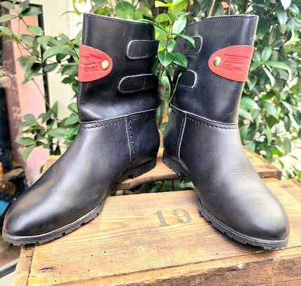 Brand New Vintage Deadstock Peed Ankle Boots - Yatva