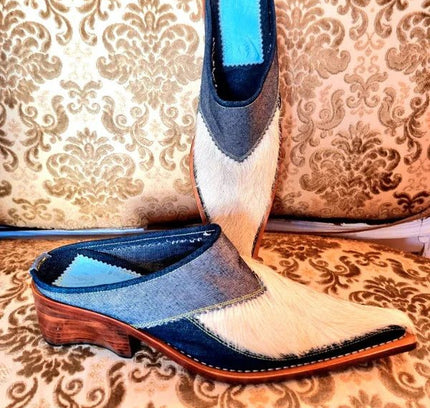 Brand New Western "Chick on a Mission " Slip on Shoes - Yatva