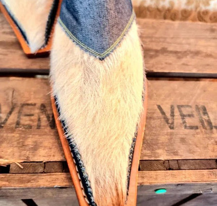 Brand New Western "Chick on a Mission " Slip on Shoes - Yatva