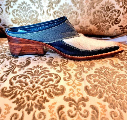 Brand New Western "Chick on a Mission " Slip on Shoes - Yatva