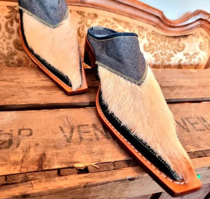 Brand New Western "Chick on a Mission " Slip on Shoes - Yatva