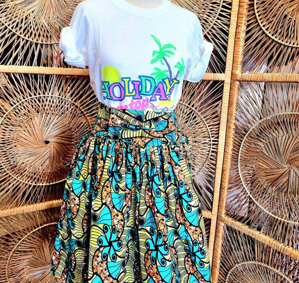 Brand New YATVA "Beyond Borders "High Waist Skirt - Yatva