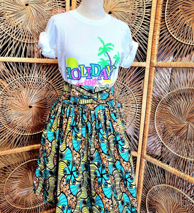 Brand New YATVA "Beyond Borders "High Waist Skirt - Yatva