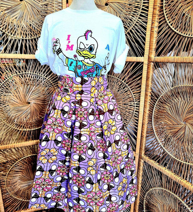 Brand New YATVA Beyond Borders High Waist Skirt - Yatva