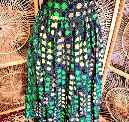 Brand New YATVA "Beyond Borders "Made in Africa High Waist Skirt - Yatva