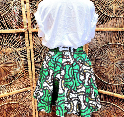 Brand New YATVA High Waist Skater Skirt - Yatva