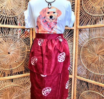 Brand New YATVA "Made in Africa "High Waist Peplum Skirt - Yatva