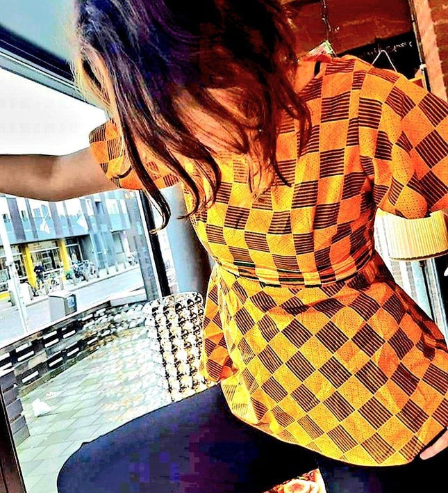 Brand New Yatva Made in Africa peplum Top - Yatva