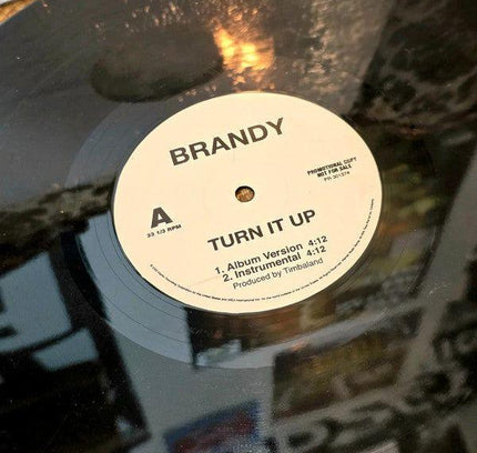 Brandy – Turn It Up Vinyl Record - Yatva
