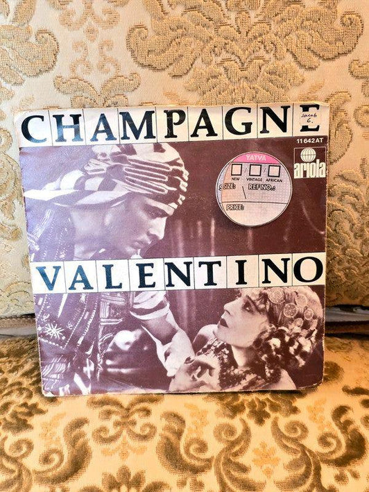 Champagne – Valentino Vinyl Record - Yatva