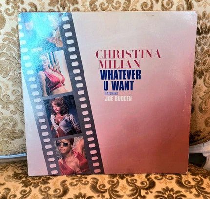 Christina Milian Featuring Joe Budden – Whatever U Want Vinyl Record - Yatva