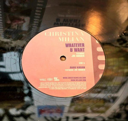 Christina Milian Featuring Joe Budden – Whatever U Want Vinyl Record - Yatva