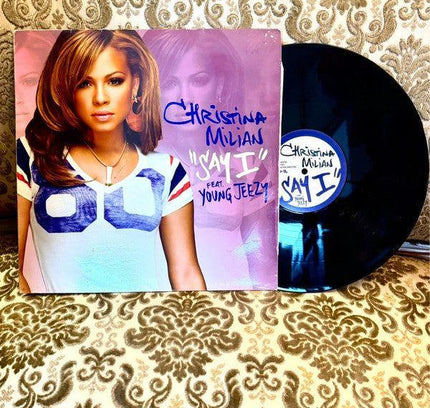 Christina Milian Ft. Young Jeezy – Say I Vinyl Record - Yatva