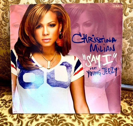 Christina Milian Ft. Young Jeezy – Say I Vinyl Record - Yatva
