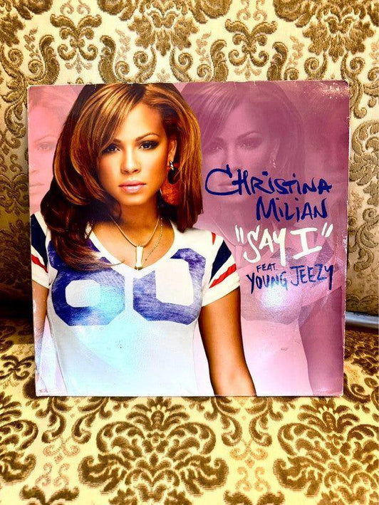 Christina Milian Ft. Young Jeezy – Say I Vinyl Record - Yatva