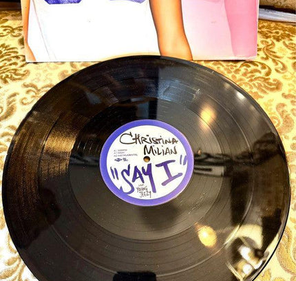Christina Milian Ft. Young Jeezy – Say I Vinyl Record - Yatva