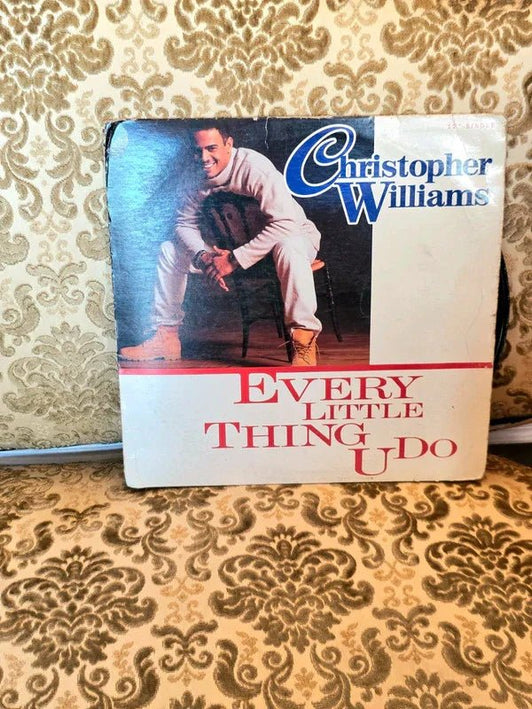 Christopher Williams – Every Little Thing U Do Vinyl Record - Yatva