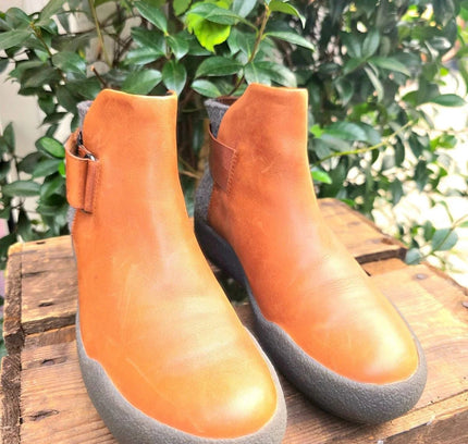 Clarkson Shillin Ali Tan Combi Ankle Boots - Yatva