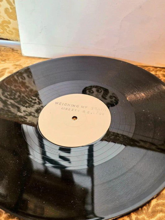 Clazzy J & G,I Joe – Weighing My Brain Vinyl Record - Yatva