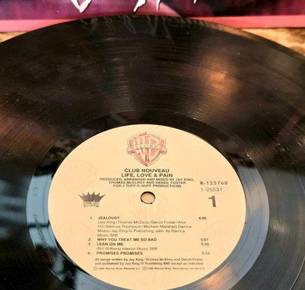 Club Nouveau – Life, Love & Pain Vinyl Record - Yatva