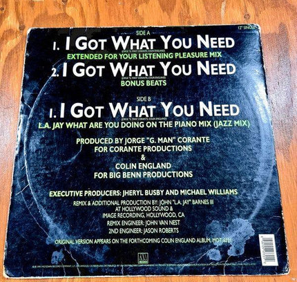 Colin England – I Got What You Need - Record - Vinyl - Yatva