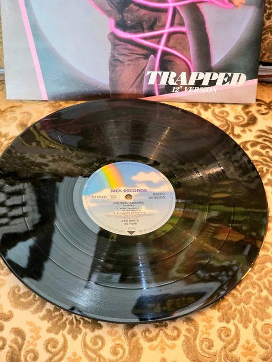Colonel Abrams – Trapped (12" Version) Vinyl Record - Yatva
