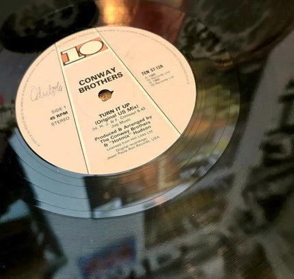 Conway Brothers – Turn It Up Vinyl Record - Yatva