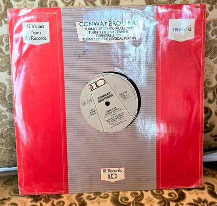Conway Brothers – Turn It Up Vinyl Record - Yatva