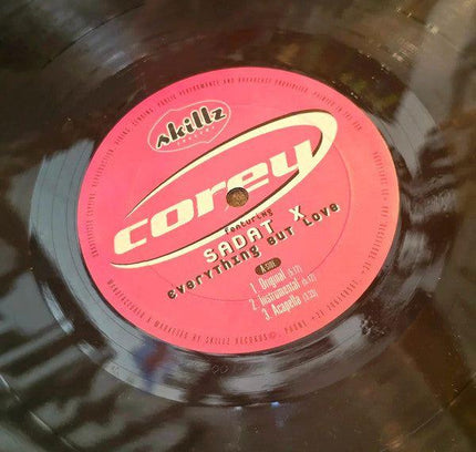 Corey Featuring Sadat X – Everything But Love Vinyl Record - Yatva