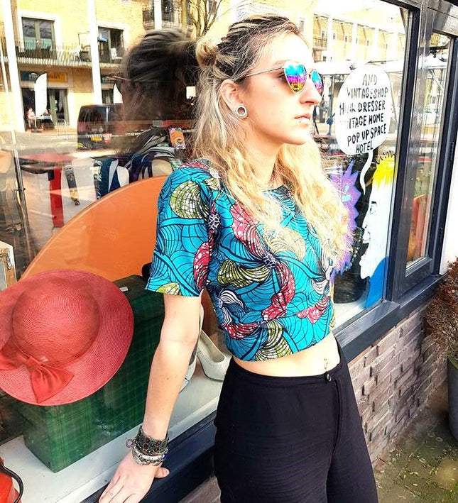 Brand New M.I.A Made in Africa Crop Top