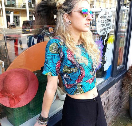 Brand New M.I.A Made in Africa Crop Top