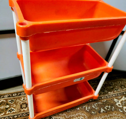 Curver 3 - layer storage rack with wheels - Yatva