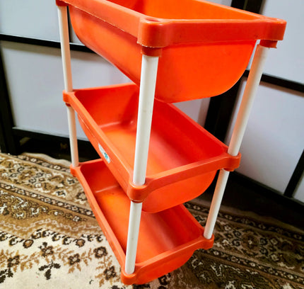 Curver 3 - layer storage rack with wheels - Yatva