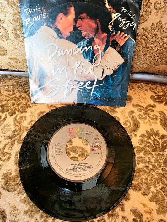 David Bowie And Mick Jagger – Dancing In The Street Vinyl Record - Yatva