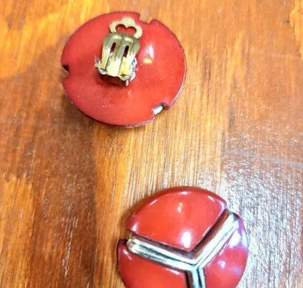 Deadstock Brand New Vintage 80s Clip - on Earrings - Yatva