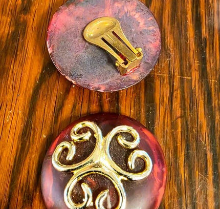 Deadstock Brand New Vintage 80s Clip - on Earrings - Yatva