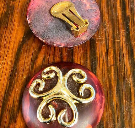 Deadstock Brand New Vintage 80s Clip - on Earrings - Yatva
