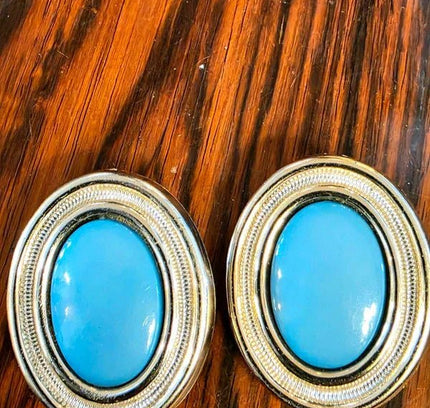 Deadstock Brand New Vintage 80s Clip - on Earrings - Yatva
