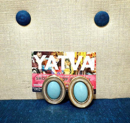 Deadstock Brand New Vintage 80s Clip - on Earrings - Yatva