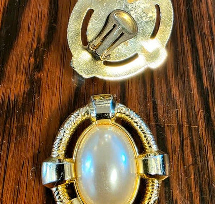 Deadstock Brand New Vintage 80s Clip - on Earrings - Yatva
